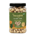 SWADFIT PREMIUM PISTACHIOS | PURE GOODNESS IN EVERY  BITE| PROTEIN RICE DRYFRUIT SNACK