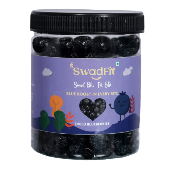 SWADFIT PREMIUM BLUEBERRY | NATURALY SWEET & ANTIOXIDANT-RICH|NATURALLY SWEET BERRYS