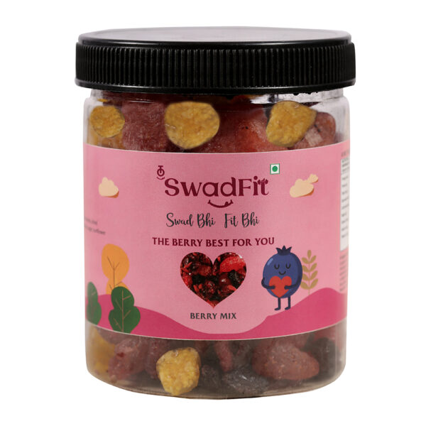 SWADFIT PREMIUM BERRY MIX | NATURALY SWEET & ANTIOXIDANT-RICH|NATURALLY SWEET BERRYS